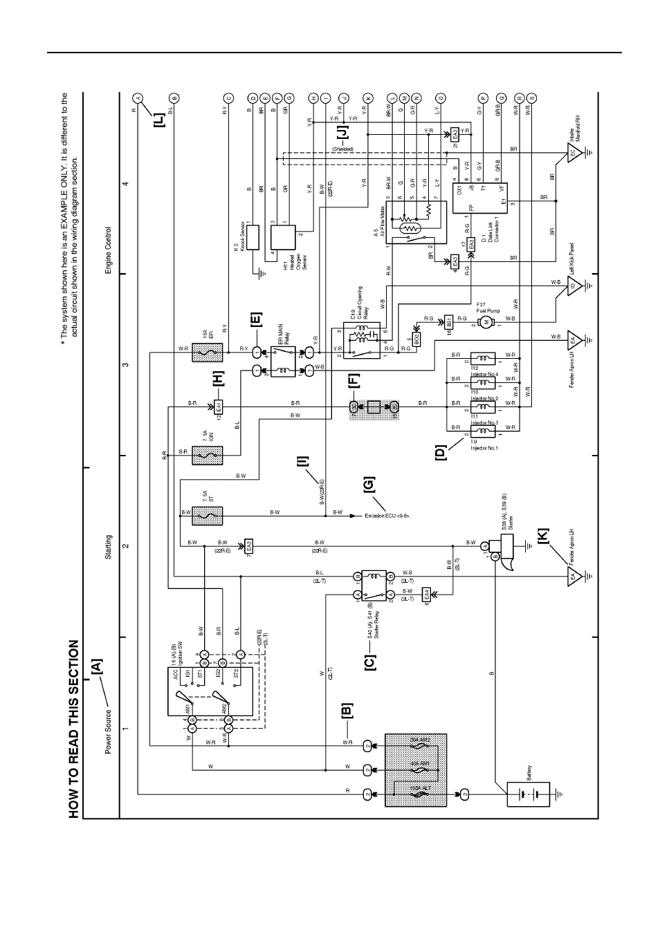 M overall electrical wiring diagram | TOYOTA 2005 CAMRY User Manual | Page 181 / 251