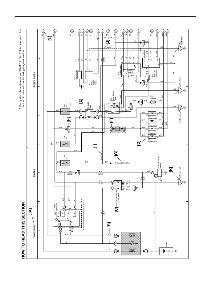 M overall electrical wiring diagram | TOYOTA 2005 CAMRY User Manual | Page 184 / 251
