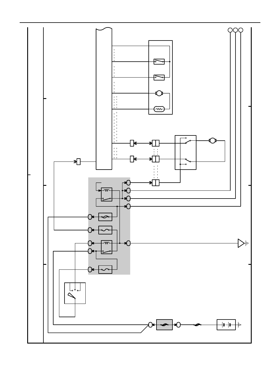 M overall electrical wiring diagram, C o nt . next p age ) | TOYOTA 2005 CAMRY User Manual | Page 226 / 251