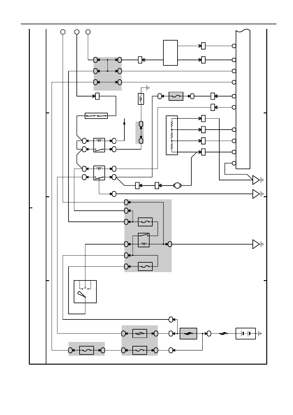 M overall electrical wiring diagram | TOYOTA 2005 CAMRY User Manual | Page 250 / 251