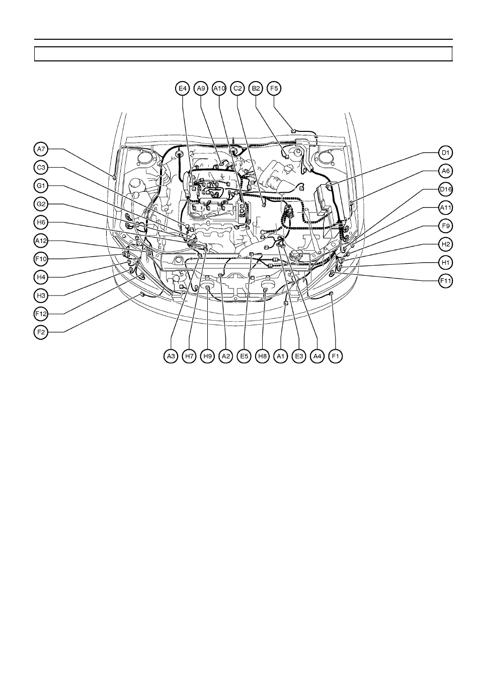 36 g electrical wiring routing, 1mz–fe, 3mz–fe, Position of parts in engine compartment | TOYOTA 2005 CAMRY User Manual | Page 37 / 251