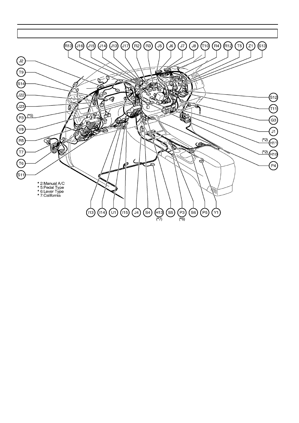 41 g, Position of parts in instrument panel | TOYOTA 2005 CAMRY User Manual | Page 42 / 251