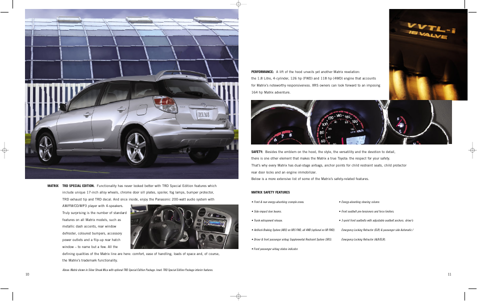 TOYOTA Matrix 2006 User Manual | Page 6 / 9