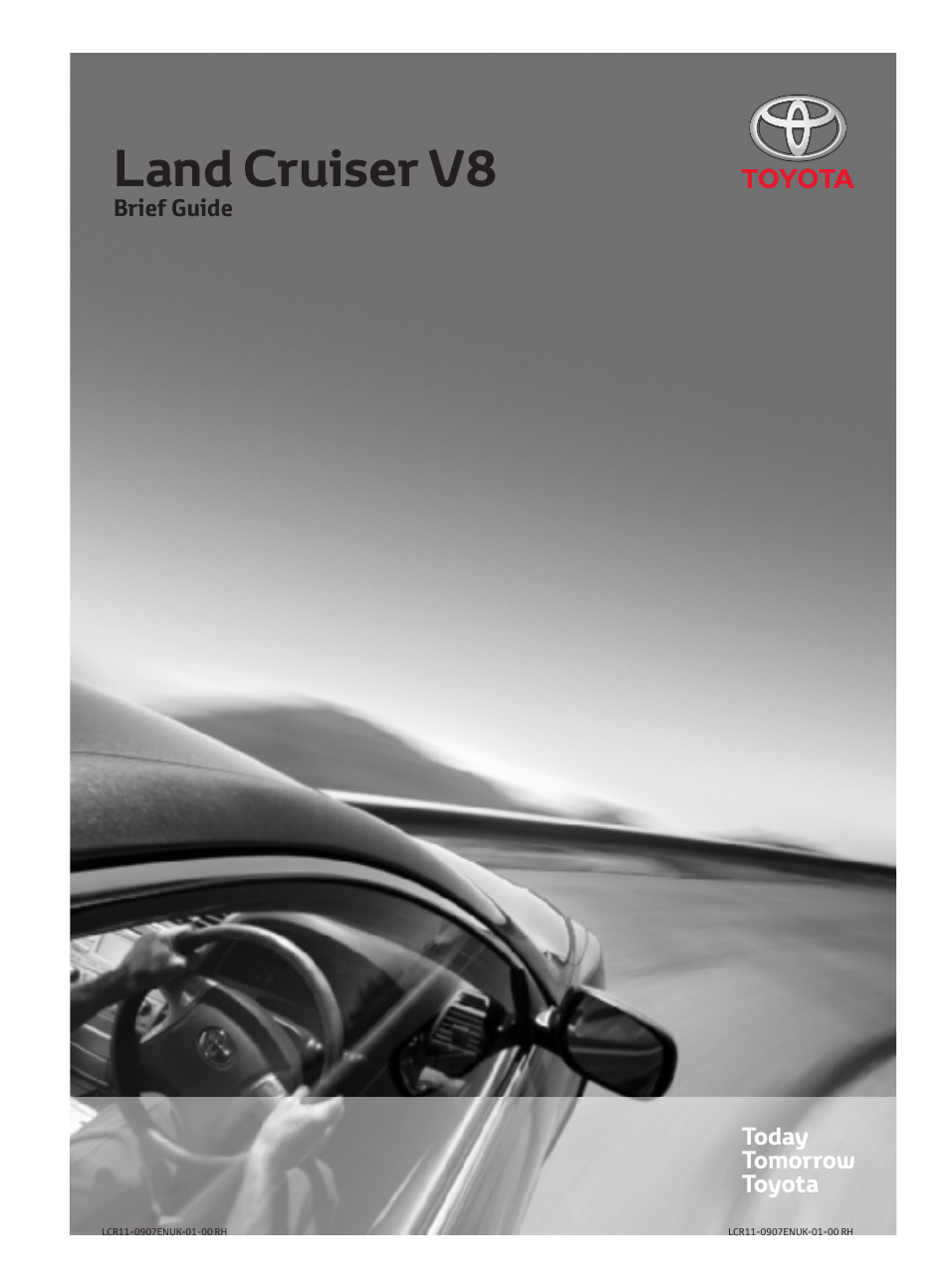 TOYOTA LAND CRUISER V8 User Manual | 20 pages