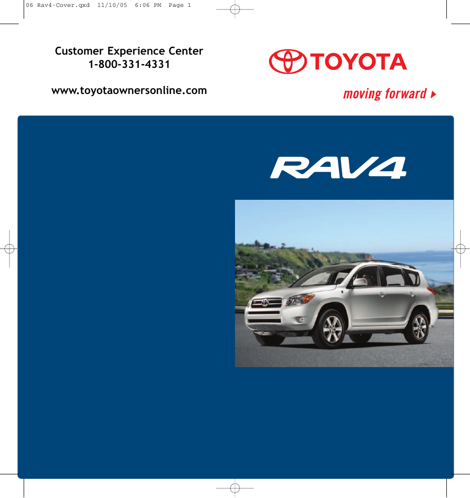 TOYOTA RAV 4 User Manual | 13 pages