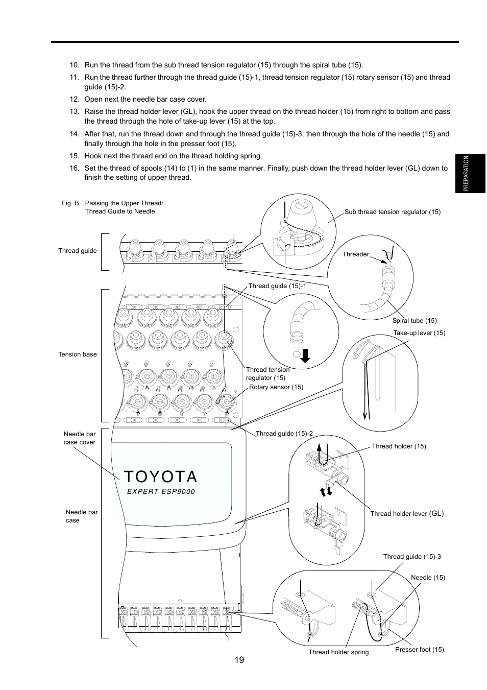 TOYOTA EPS9000 User Manual | Page 19 / 101