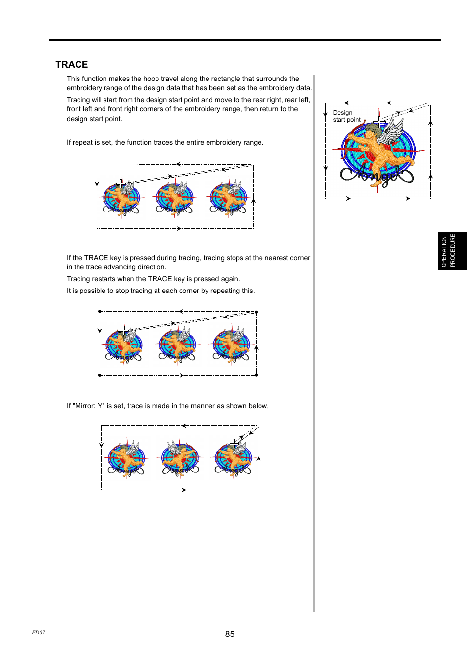 Trace | TOYOTA EPS9000 User Manual | Page 85 / 101