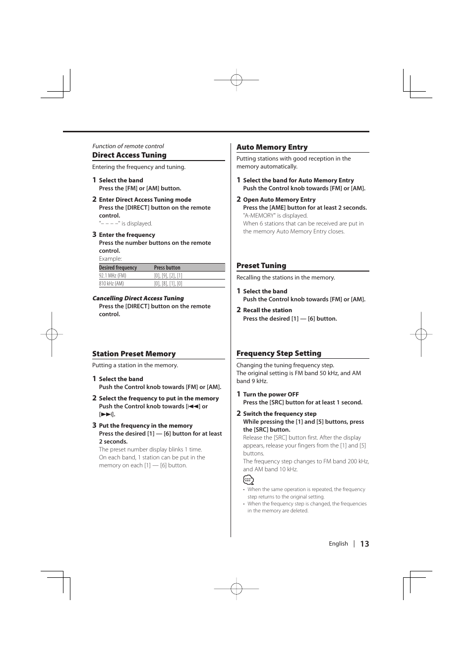 TOYOTA 86120-YZA59 User Manual | Page 13 / 36