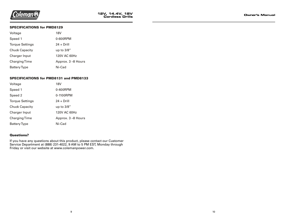 Team Products PMD8127 User Manual | Page 6 / 6