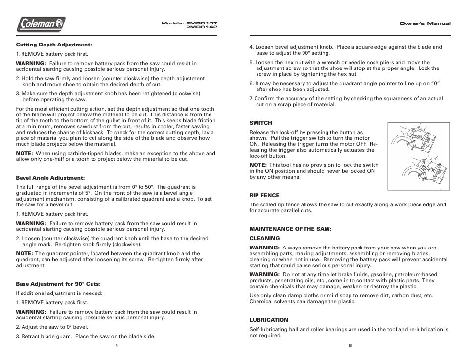 Team Products PMD8137 User Manual | Page 7 / 8