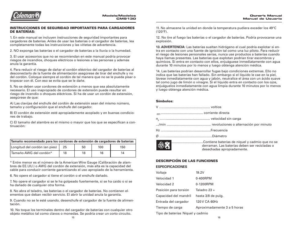 Team Products CM9130 User Manual | Page 9 / 12