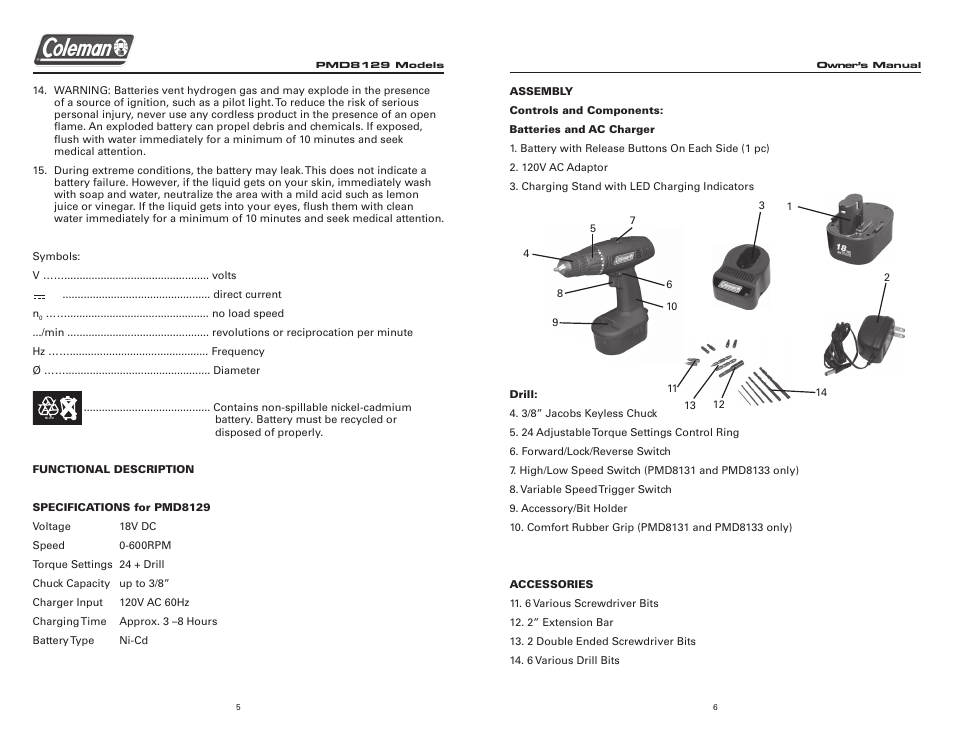 Team Products PMD8129 Model User Manual | Page 5 / 8