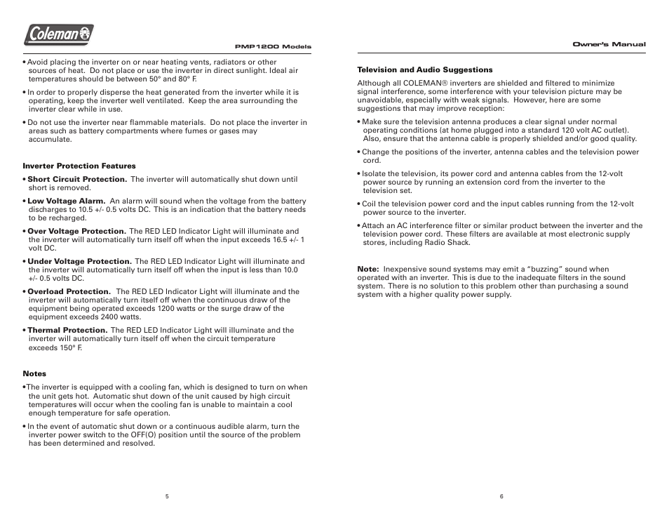 Team Products PMP1200 User Manual | Page 4 / 6