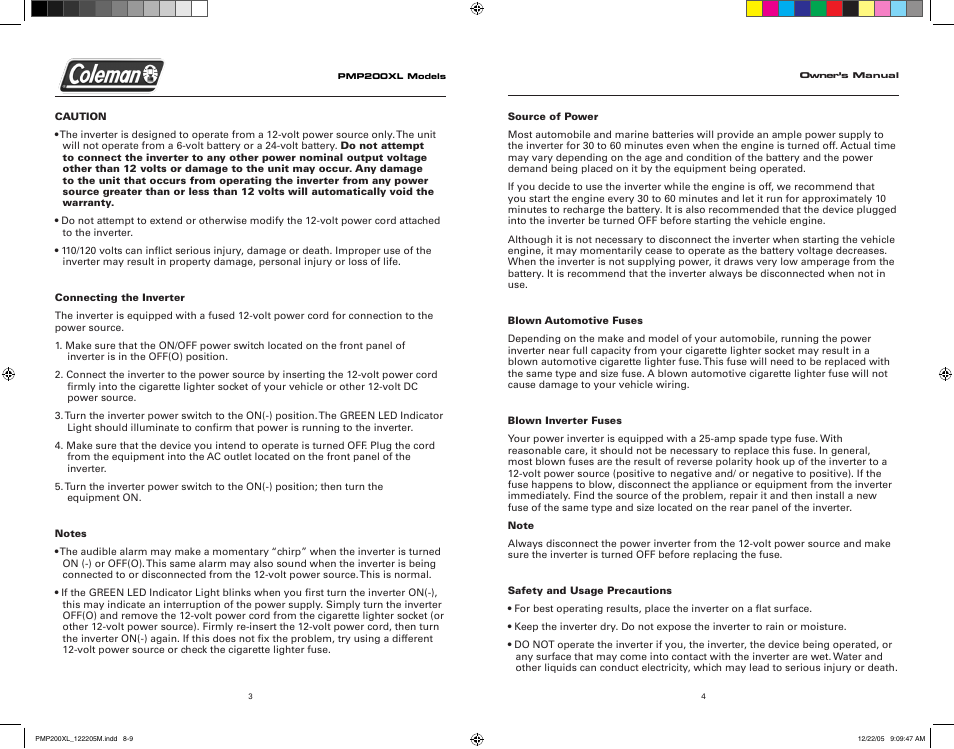 Team Products PMP200XL User Manual | Page 4 / 8