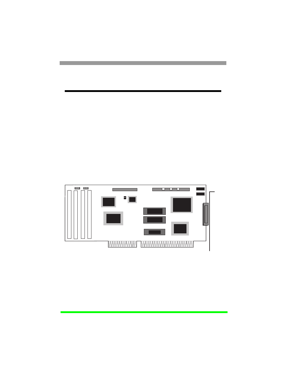 Chapter 1 hardware setup, 1 board layout and jumper setting, Scsi device activity led indicator (jp1) | Eisa fast scsi caching adapter 12 | Tekram Technology DC-820B User Manual | Page 12 / 56