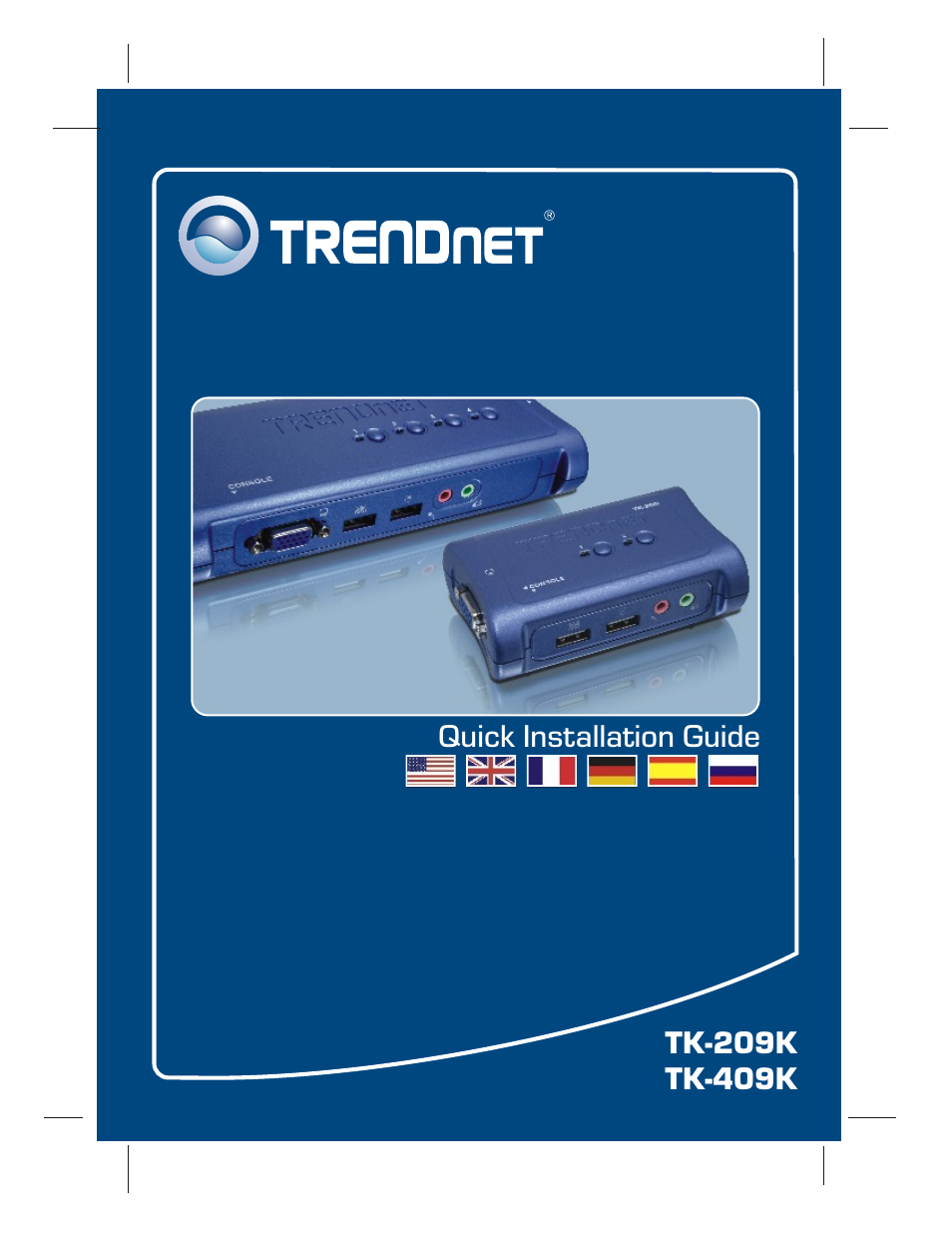 TRENDnet TK-409K User Manual | 11 pages