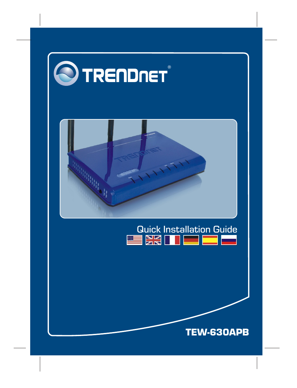 TRENDnet TEW-630APB User Manual | 11 pages