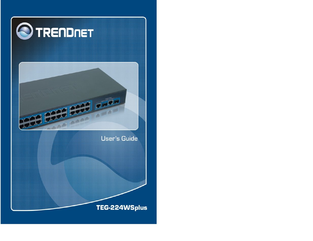 TRENDnet TEG-224WSplus User Manual | 25 pages