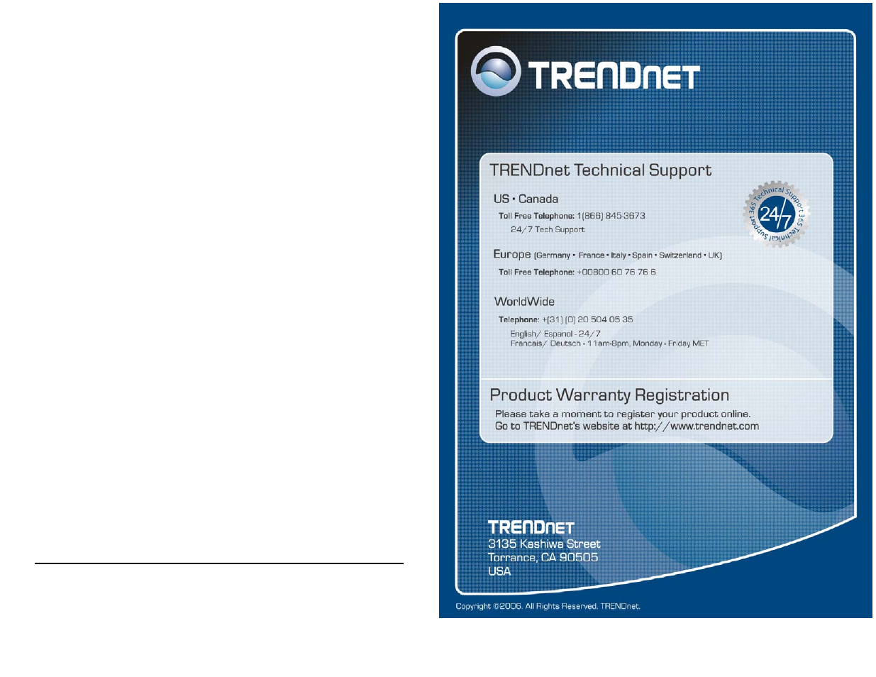 TRENDnet TEG-224WSplus User Manual | Page 25 / 25