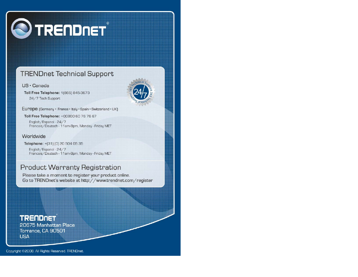 TRENDnet TPL-202E User Manual | Page 10 / 10