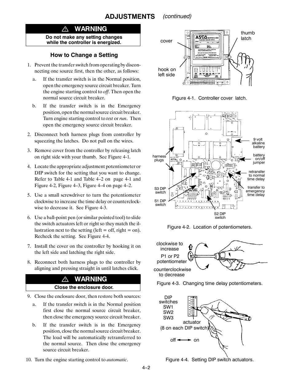 Adjustments, Continued), How to change a setting | TRENDnet Series 300 User Manual | Page 12 / 18