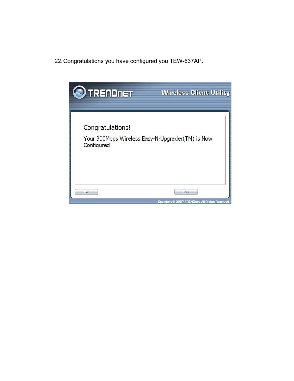 TRENDnet QUICK INSTALLATION GUIDE TEW-637AP User Manual | Page 15 / 49