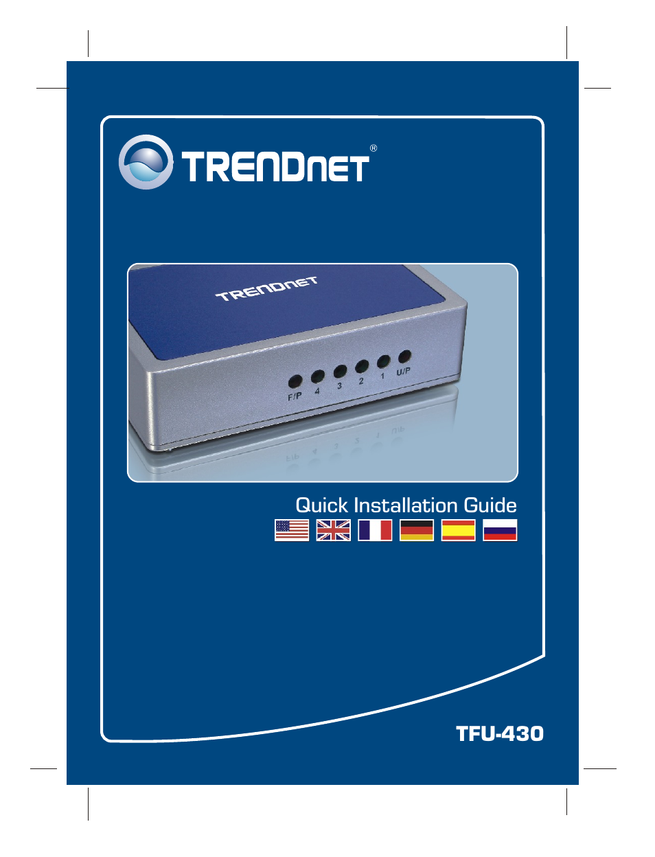 TRENDnet TFU-430 User Manual | 10 pages