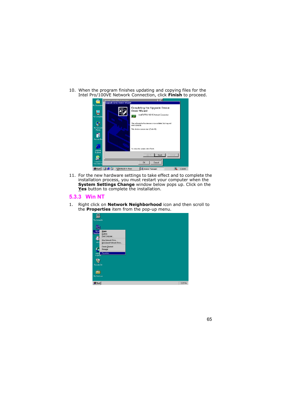 3 win nt | TRENDnet Industrial Single Board Computer HS-6038 User Manual | Page 71 / 86
