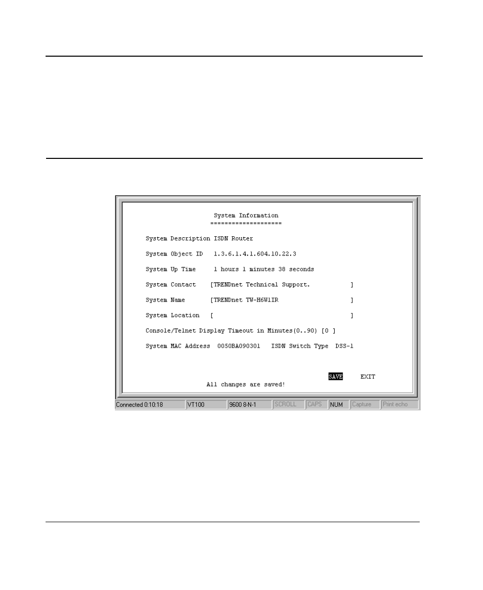System information | TRENDnet TW-H6W1IR User Manual | Page 36 / 165