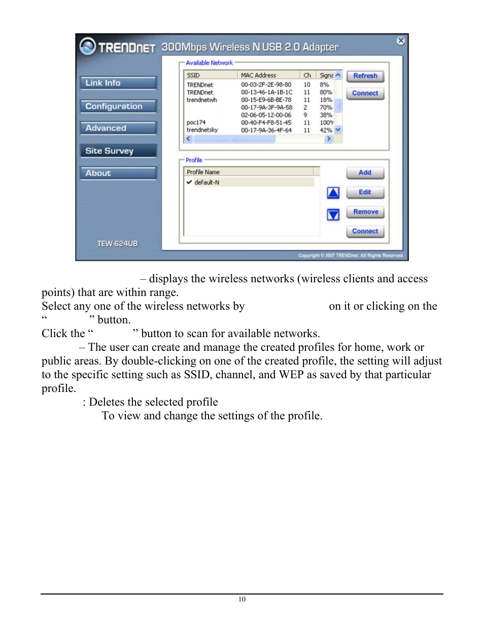 TRENDnet TEW-624UB User Manual | Page 15 / 19