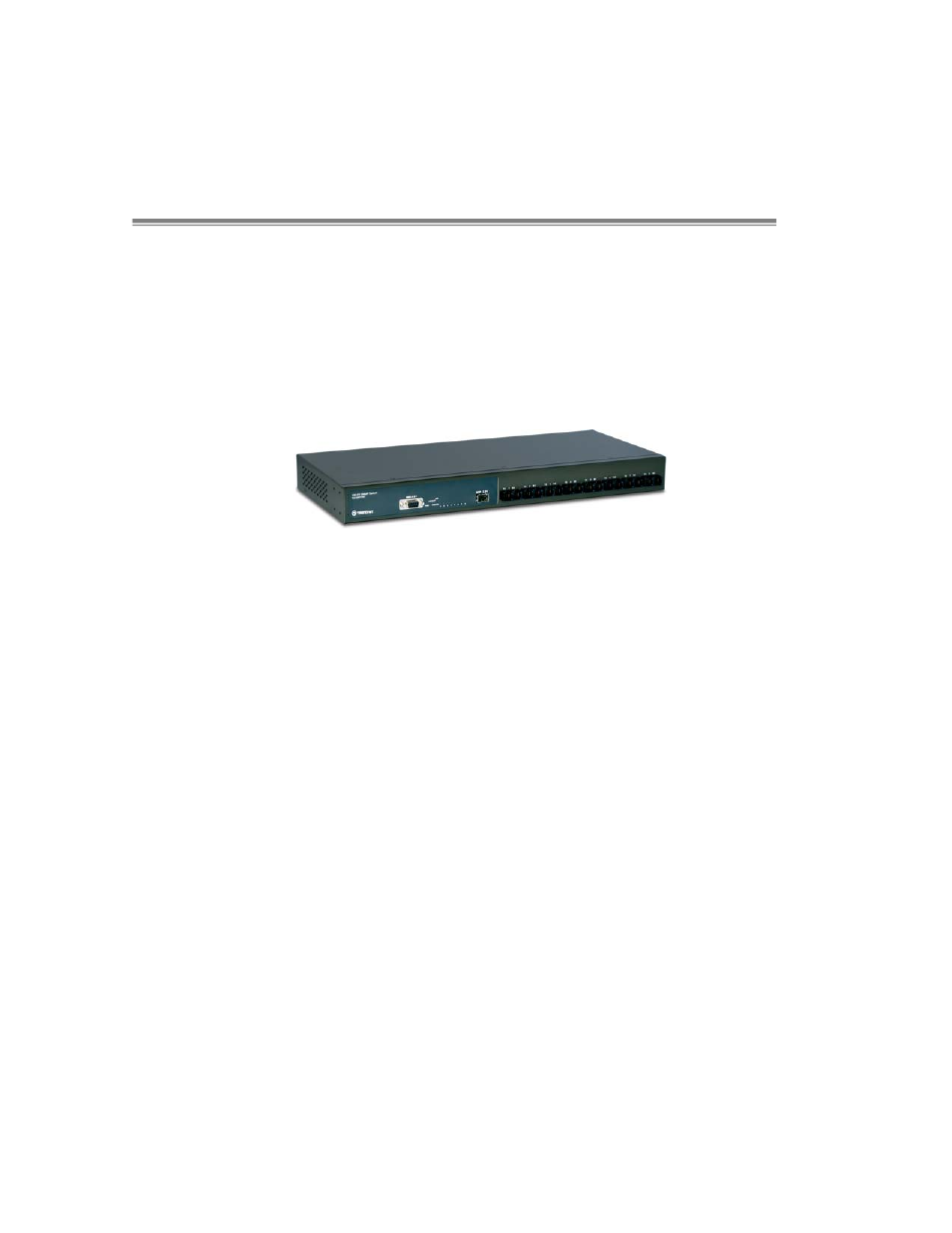 Introduction, Figure 1-1. the teg-s081fmi switch, 1. introduction introduction | TRENDnet TEG-S081FMI User Manual | Page 2 / 86