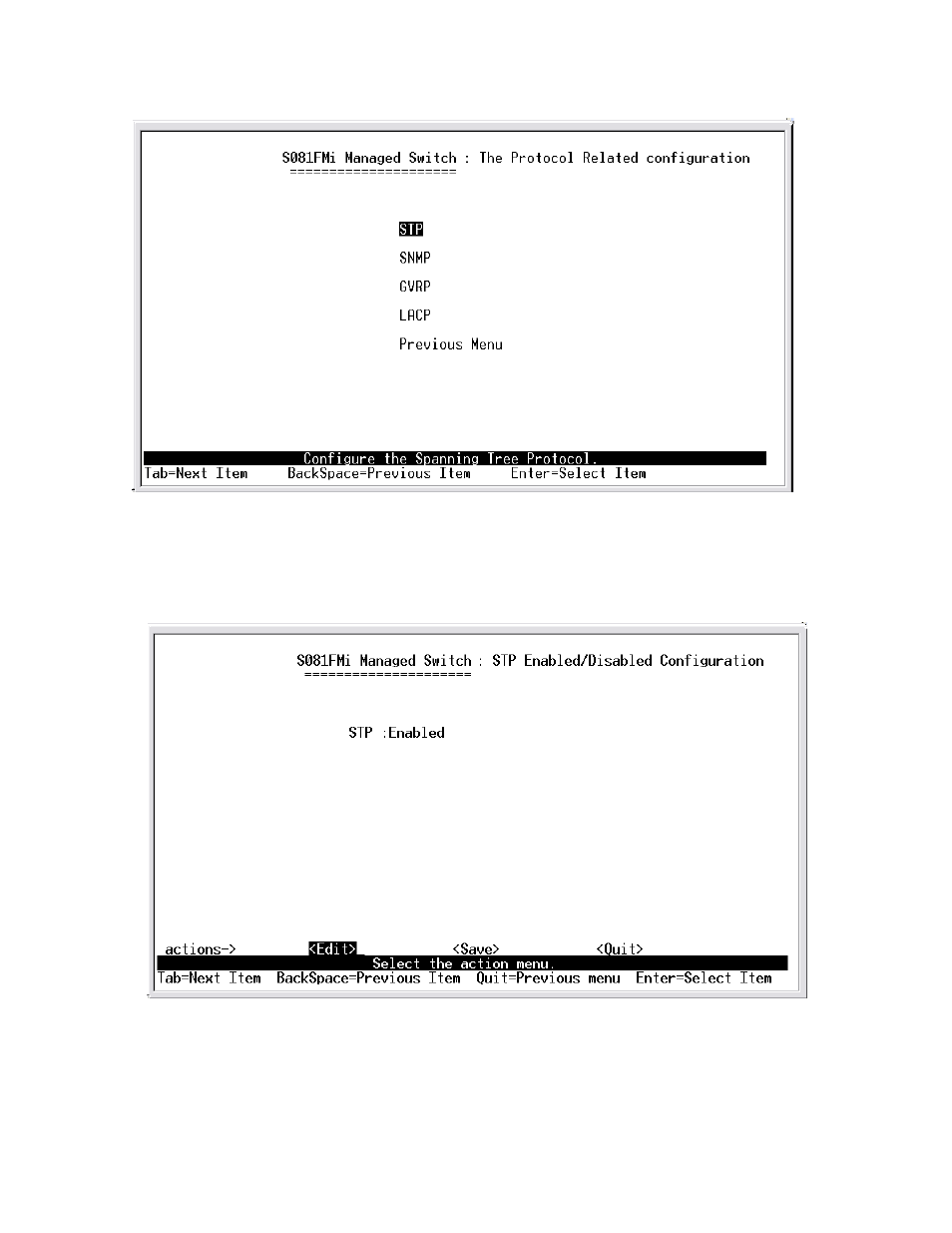 4-1-1.stp enable | TRENDnet TEG-S081FMI User Manual | Page 36 / 86