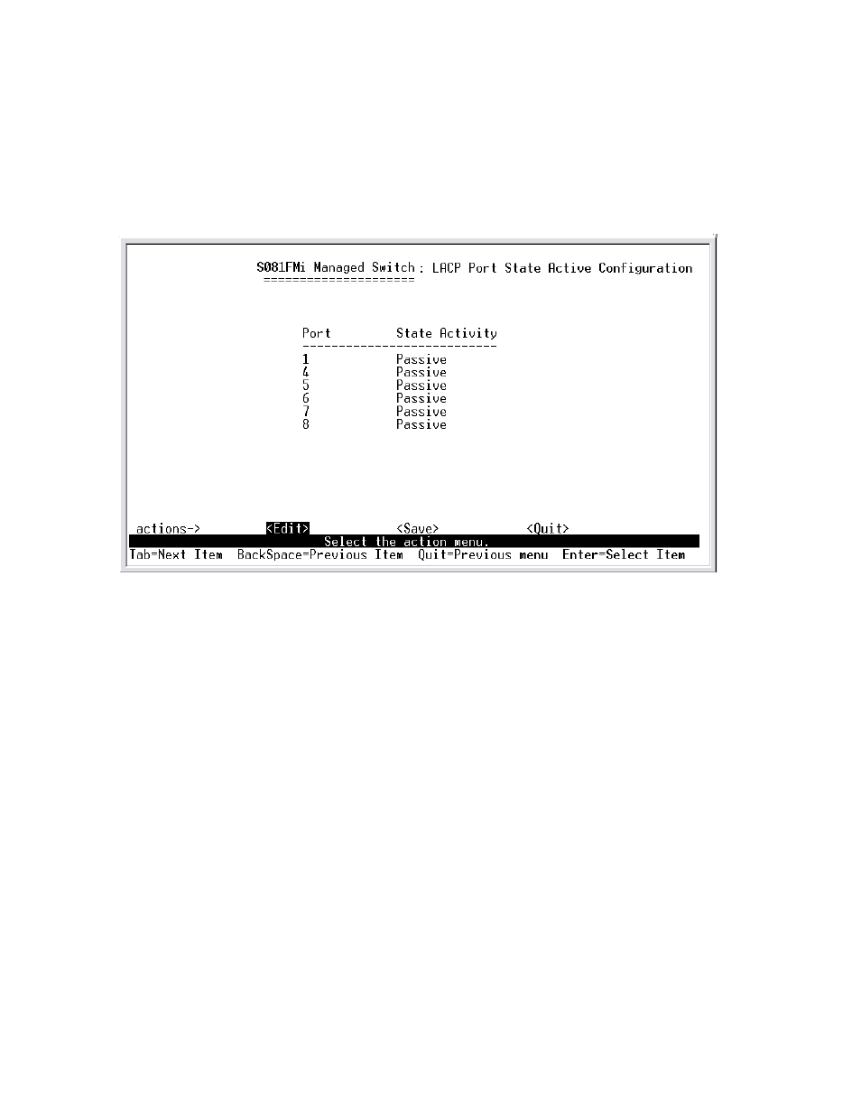 4-4-2.state activity, 4-4-3.lacp status | TRENDnet TEG-S081FMI User Manual | Page 46 / 86