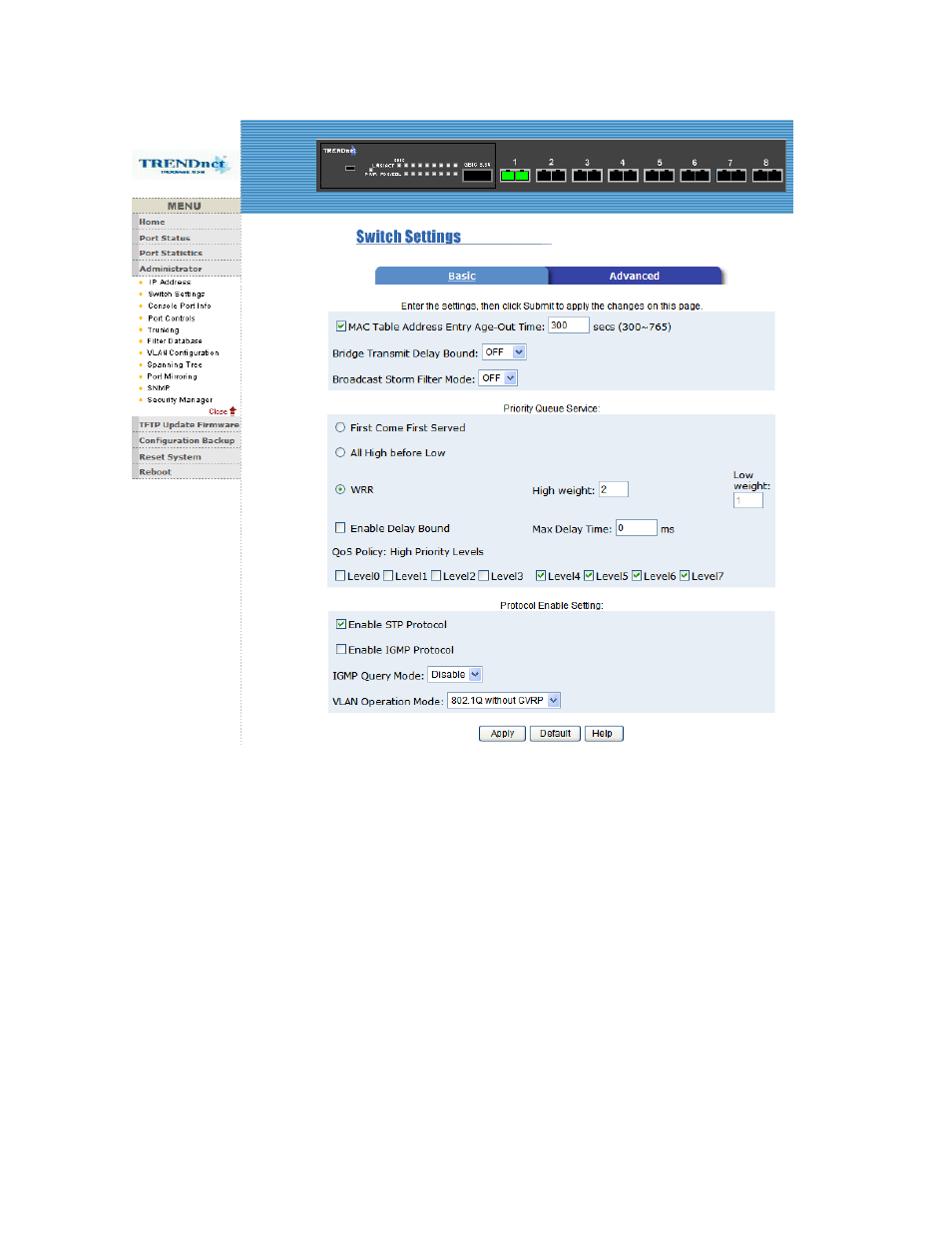 TRENDnet TEG-S081FMI User Manual | Page 58 / 86