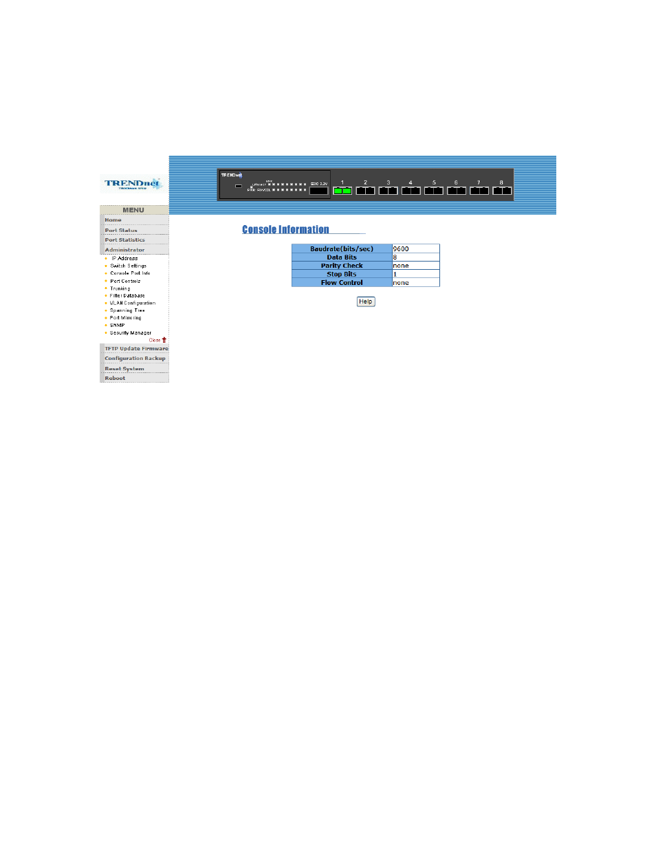 4-4. port controls | TRENDnet TEG-S081FMI User Manual | Page 63 / 86