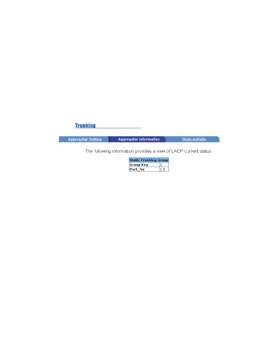 4-5-2. aggregator information, 4-5-3. state activity | TRENDnet TEG-S081FMI User Manual | Page 66 / 86