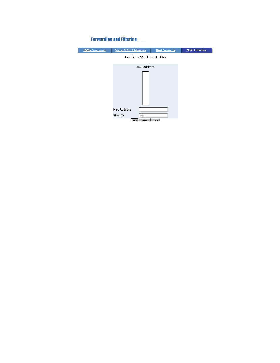 4-7. vlan configuration | TRENDnet TEG-S081FMI User Manual | Page 70 / 86