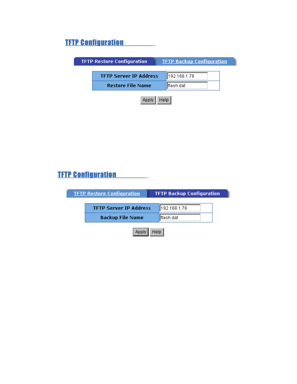 4-13-2. tftp backup configuration, 4-14. reset system, 5 -4-14. reset system | TRENDnet TEG-S081FMI User Manual | Page 79 / 86