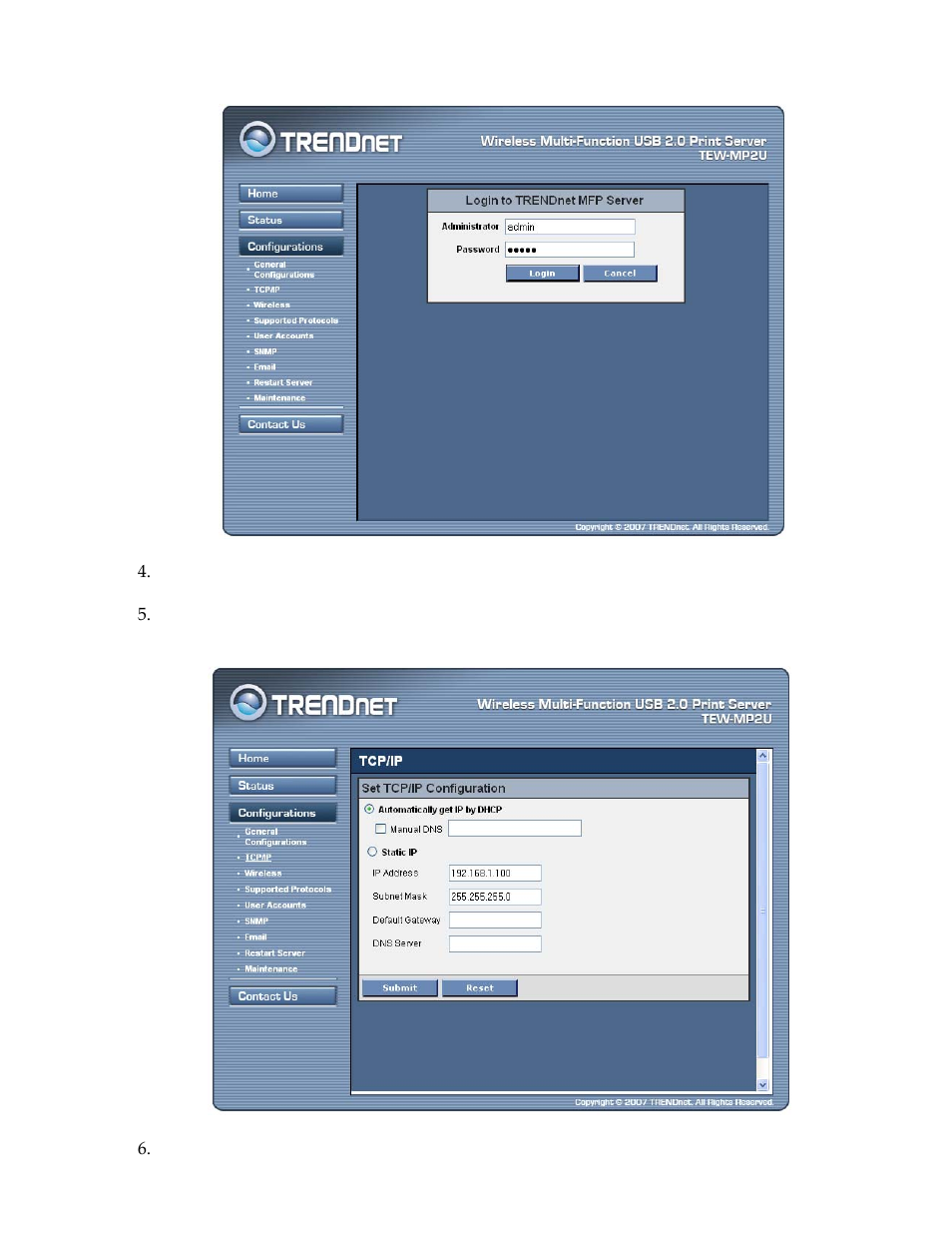 TRENDnet TE100-MP1U User Manual | Page 20 / 91
