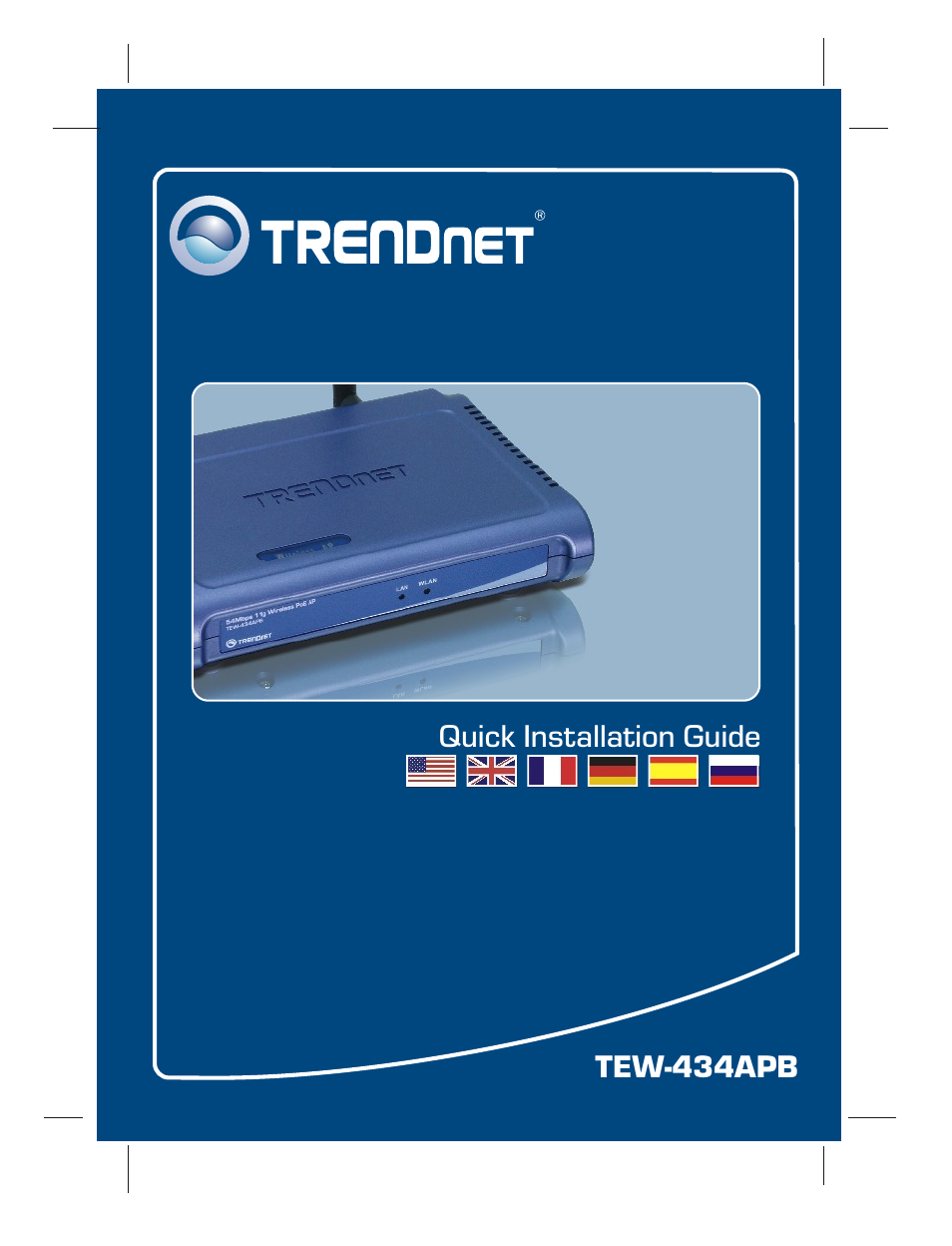 TRENDnet TEW-434APB User Manual | 13 pages