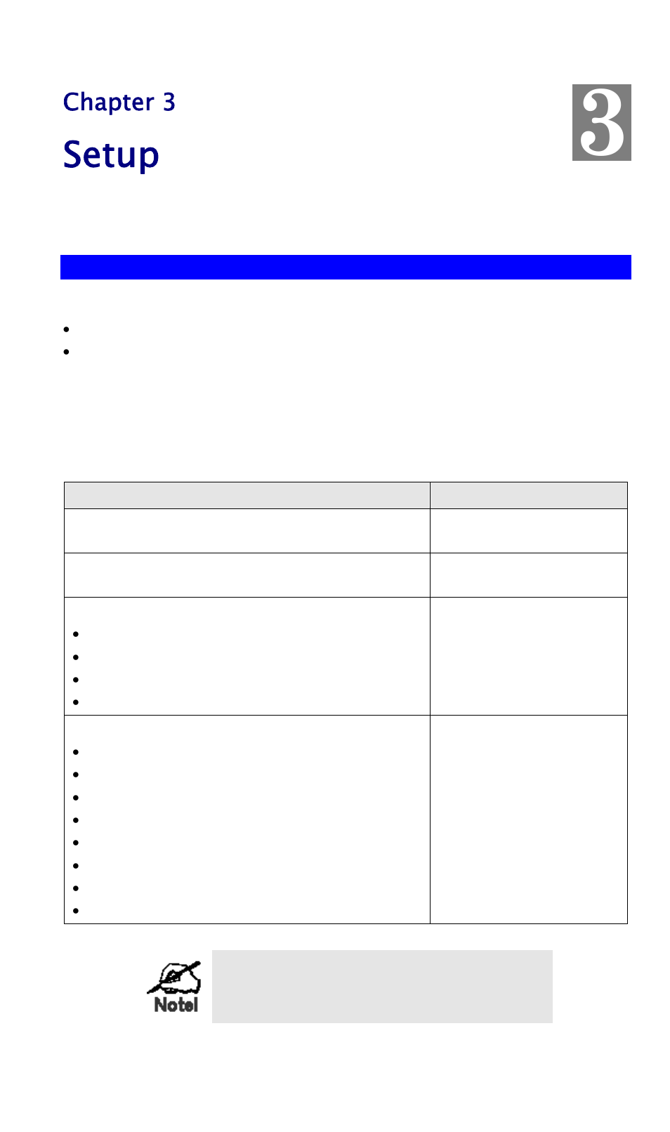 Chapter 3setup, Overview, Chapter 3 setup | Setup, Chapter 3 | TRENDnet TW100 BRF114 User Manual | Page 12 / 83