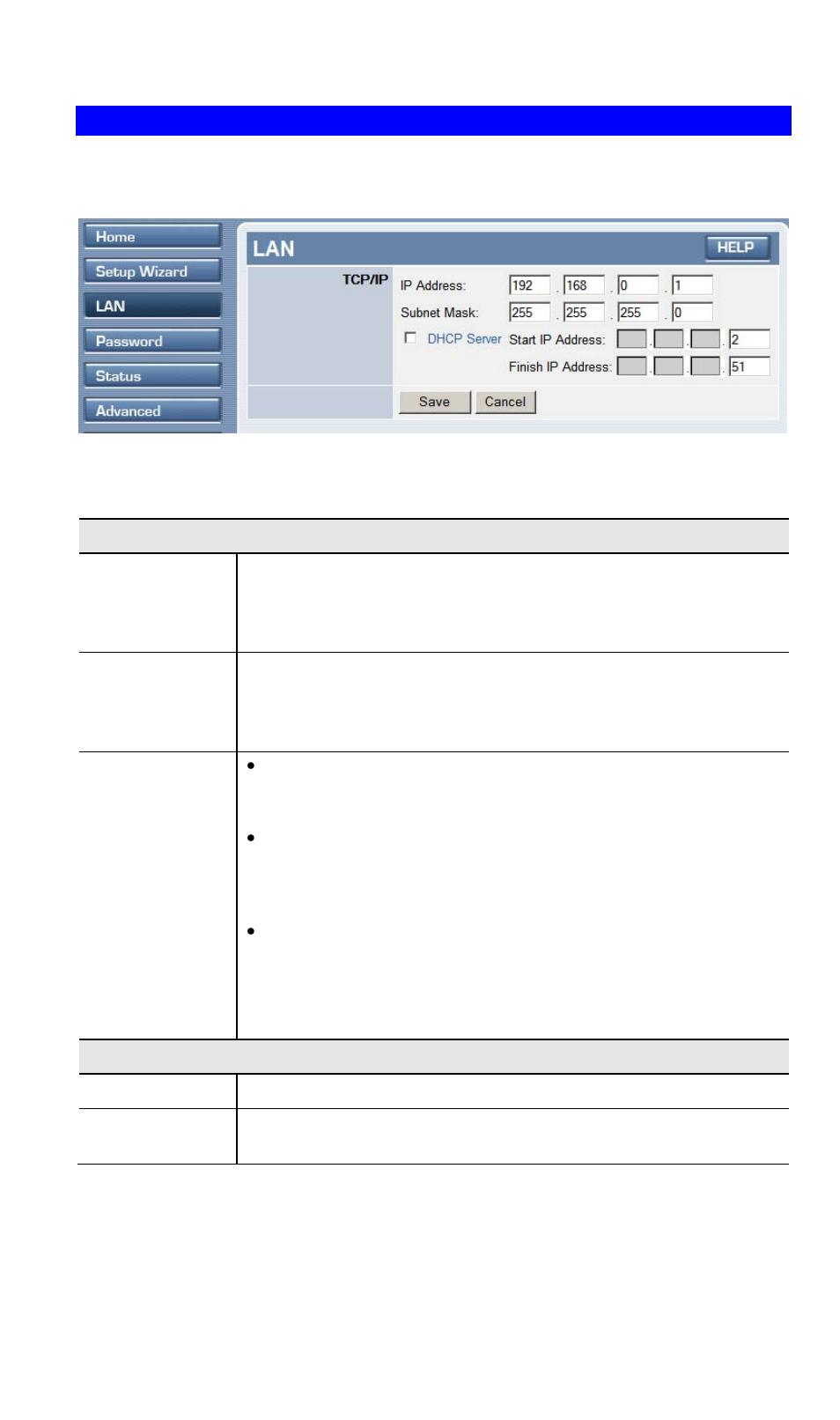Lan screen, Data - lan screen | TRENDnet TW100 BRF114 User Manual | Page 18 / 83