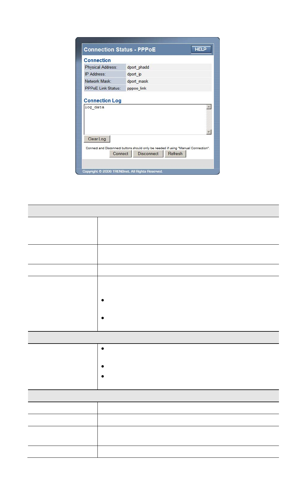 Data - pppoe screen | TRENDnet TW100 BRF114 User Manual | Page 39 / 83