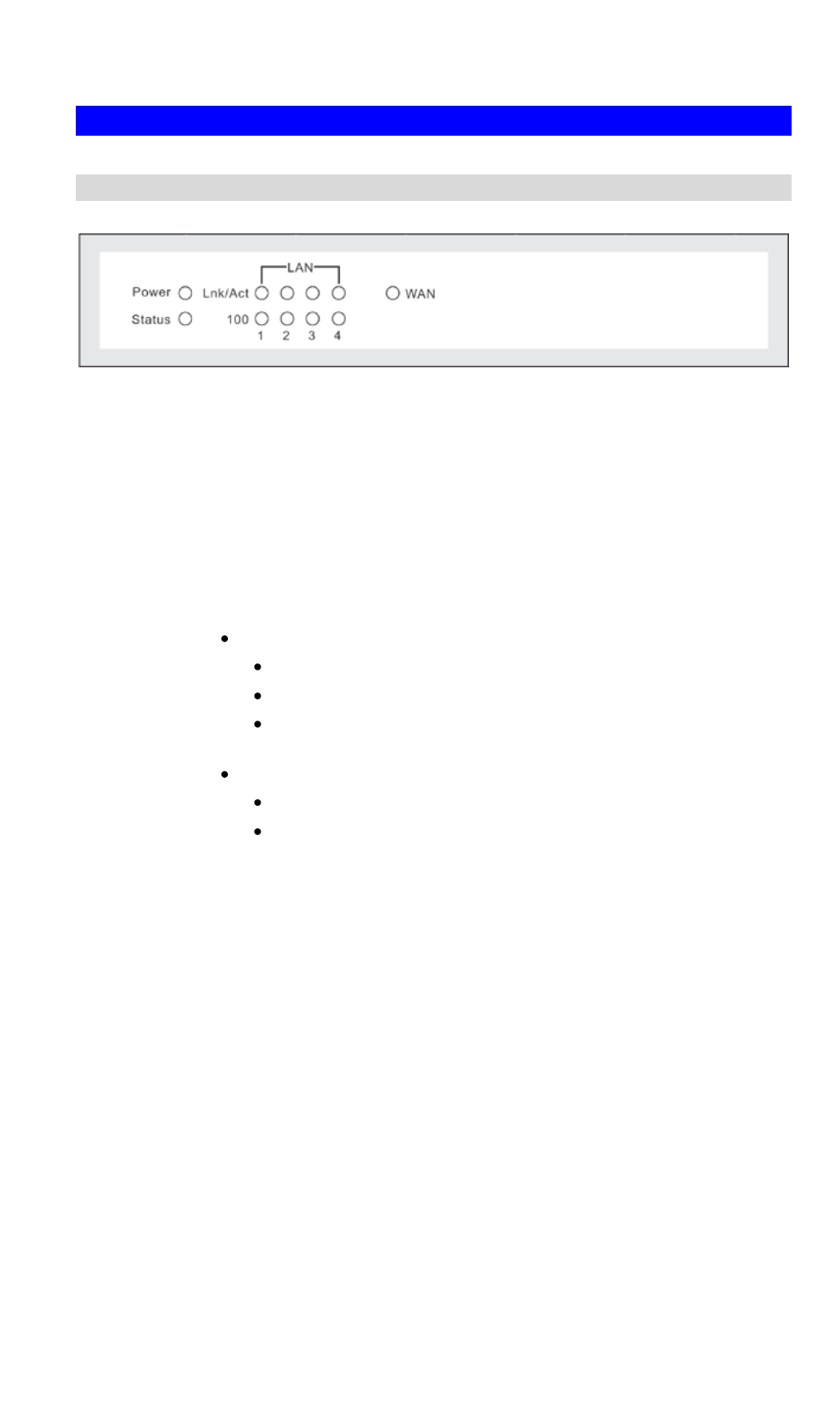 Physical details, Front-mounted leds | TRENDnet TW100 BRF114 User Manual | Page 8 / 83