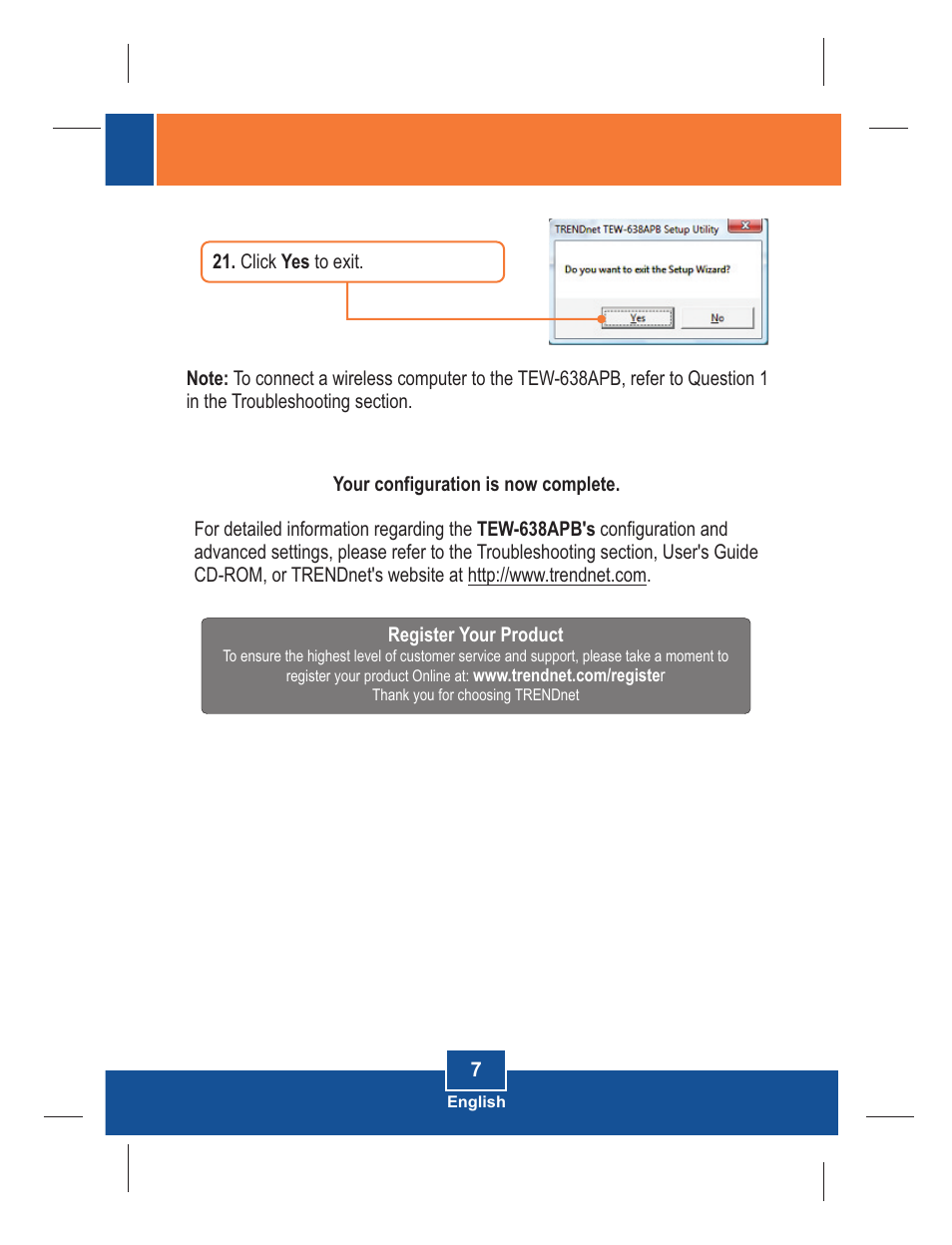 TRENDnet TEW-638APB User Manual | Page 9 / 12