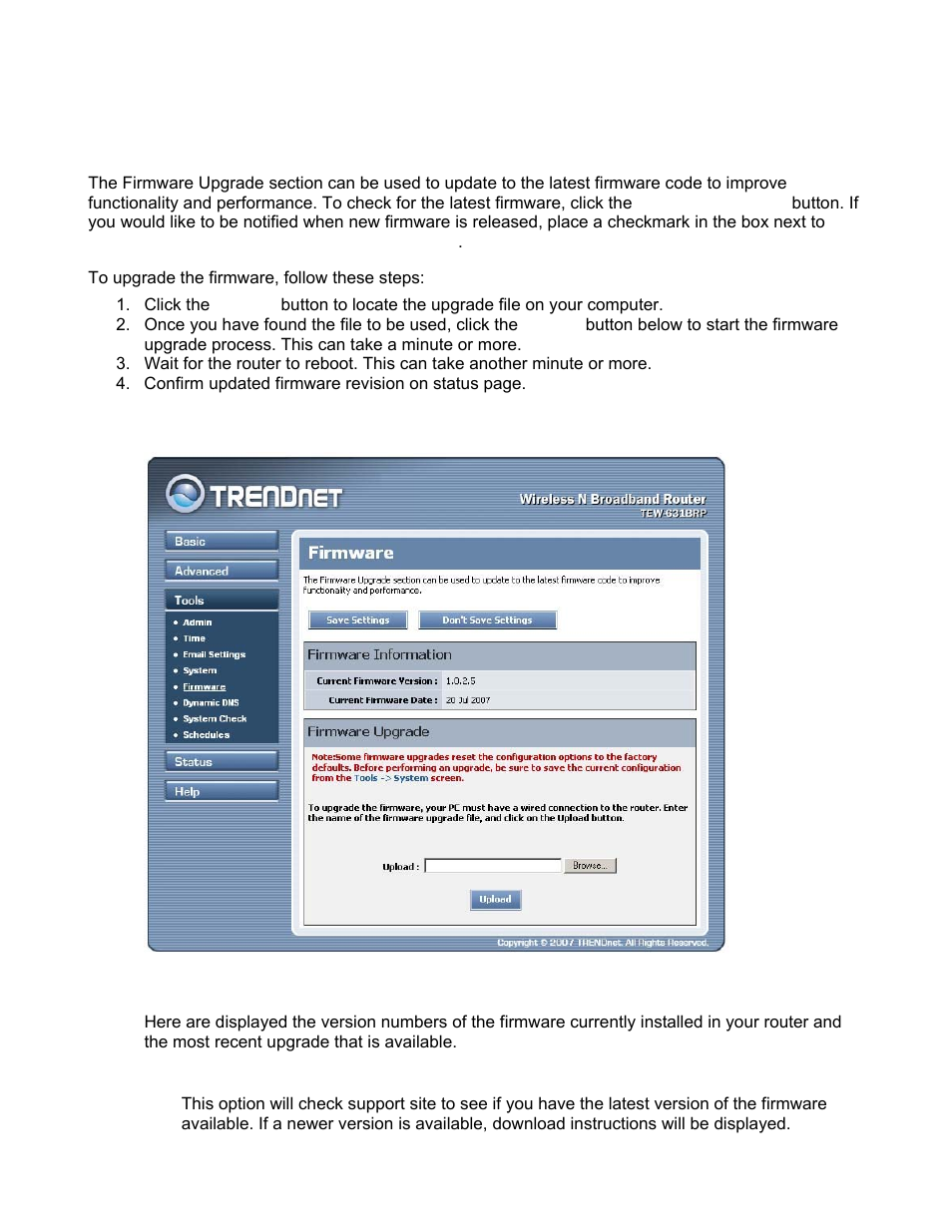 Tools_firmware | TRENDnet TEW-631BRP User Manual | Page 63 / 97