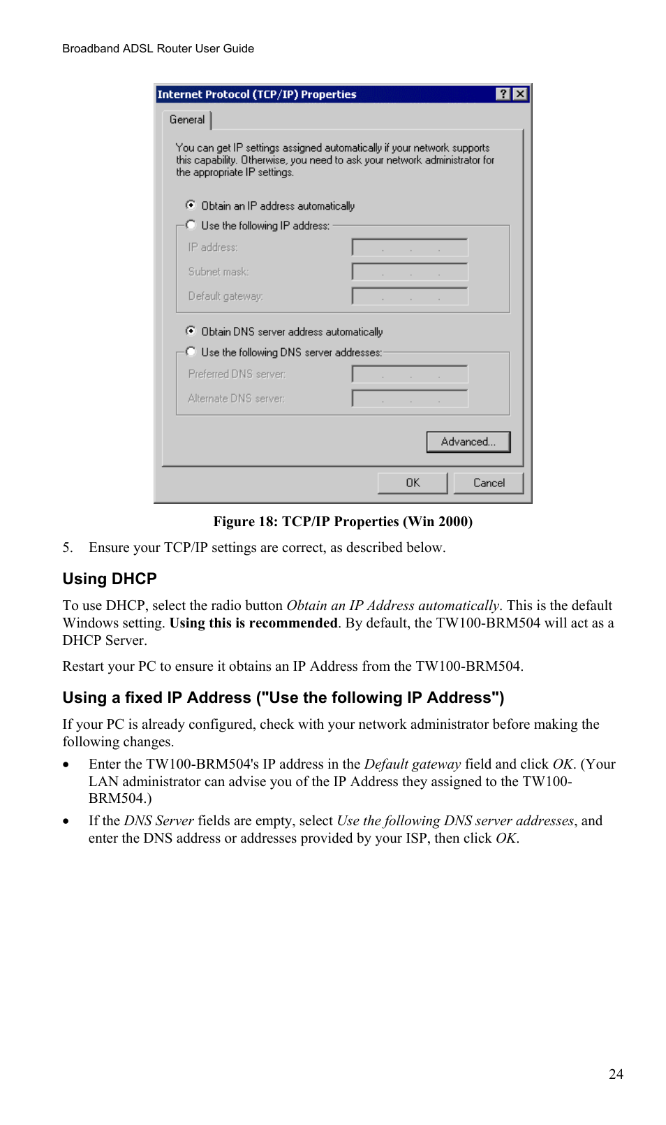 TRENDnet TW100-BRM504 User Manual | Page 27 / 73