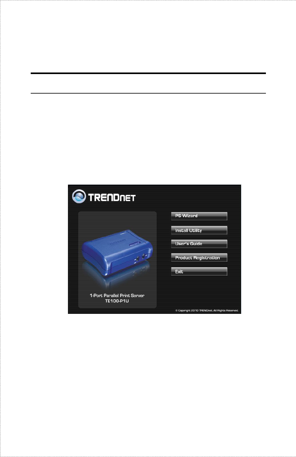 Ps-utility, Installing ps-utility | TRENDnet TE100-P1U User Manual | Page 15 / 113