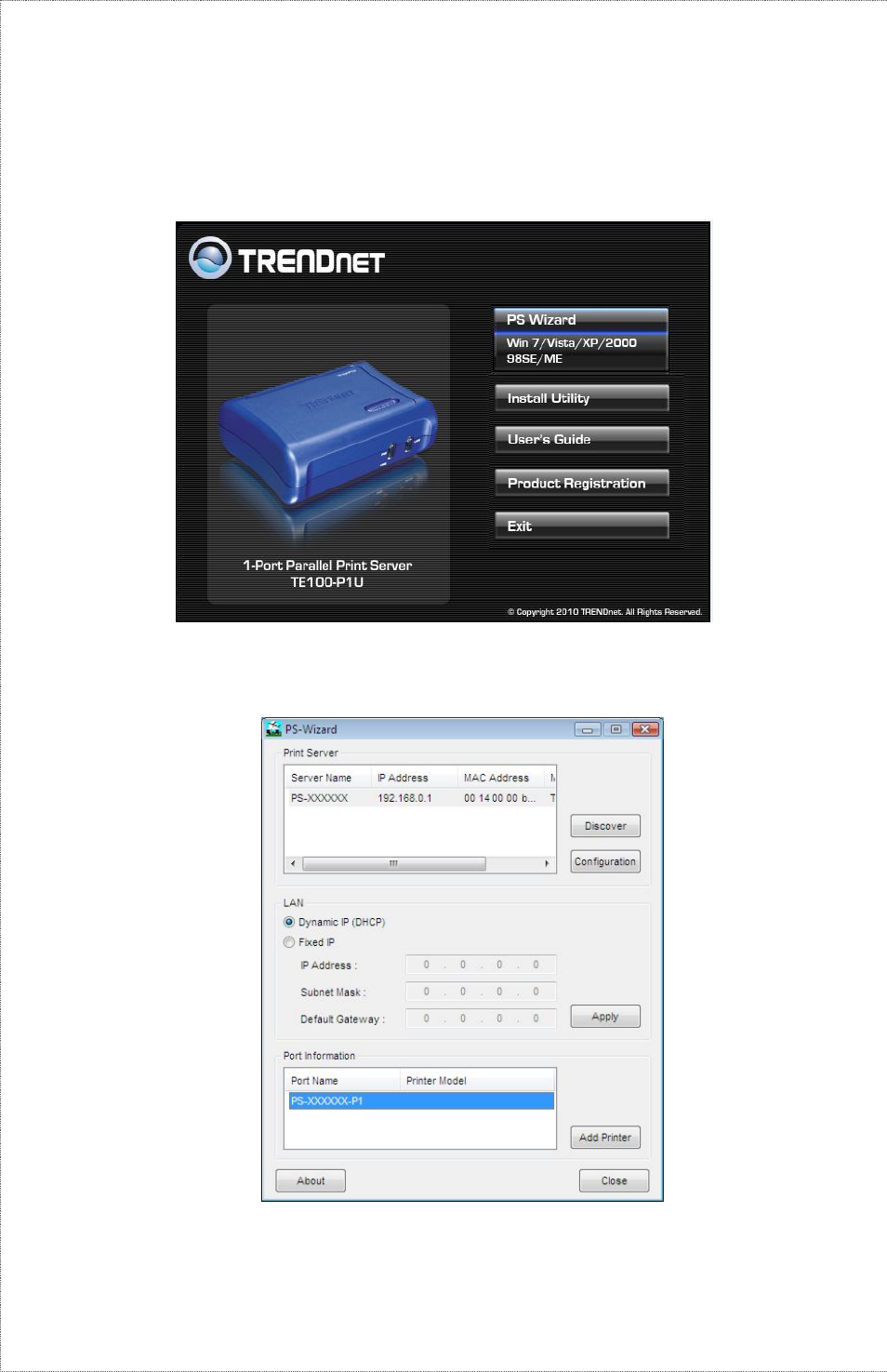 TRENDnet TE100-P1U User Manual | Page 20 / 113