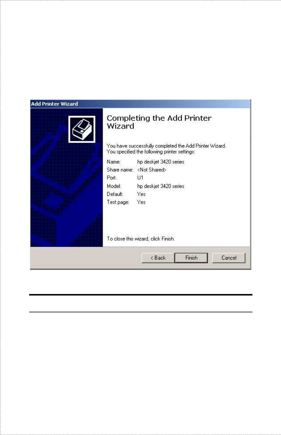 Setting up windows 2000 tcp/ip printing | TRENDnet TE100-P1U User Manual | Page 60 / 113